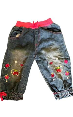 Джинси з принтом